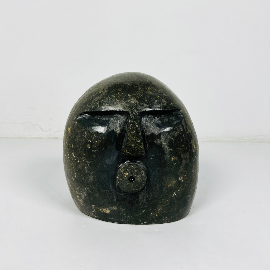 Face Figurine Decor Object