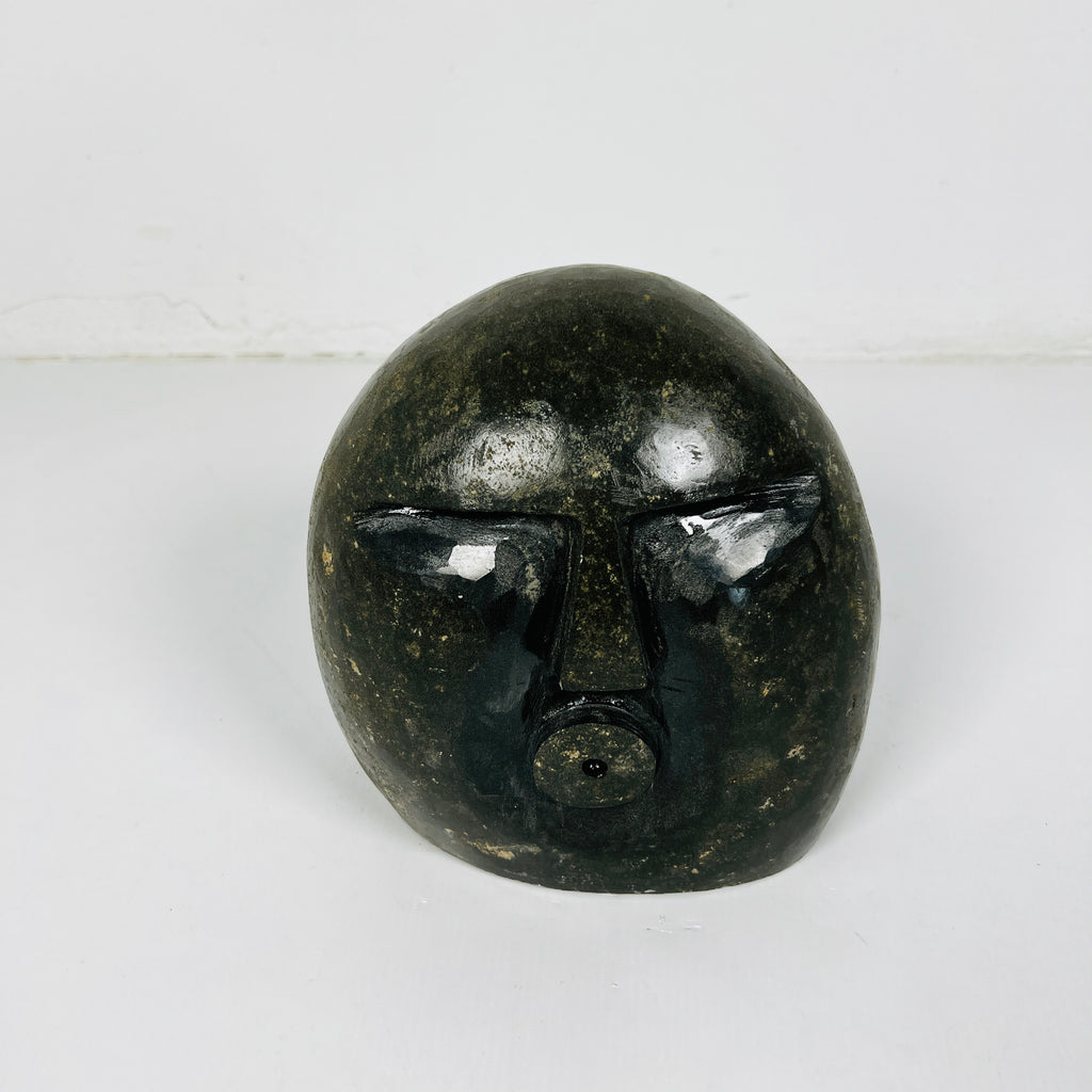 Face Figurine Decor Object