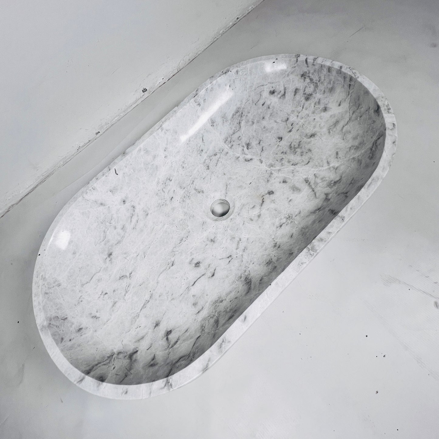 Oblong Sink - Carrara