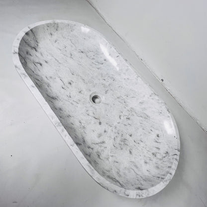 Oblong Sink - Carrara