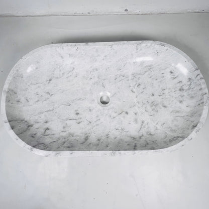 Oblong Sink - Carrara