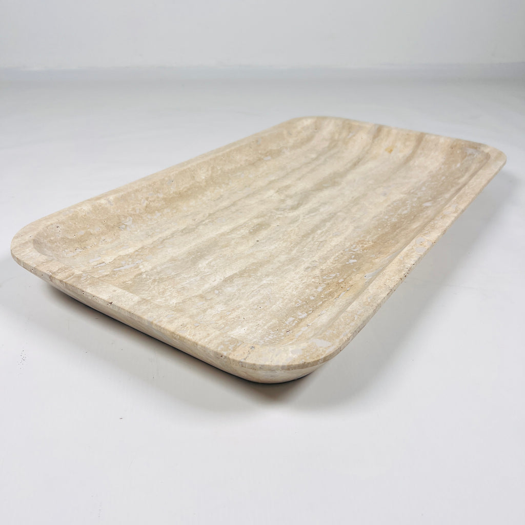 Carlotta Travertine Tray