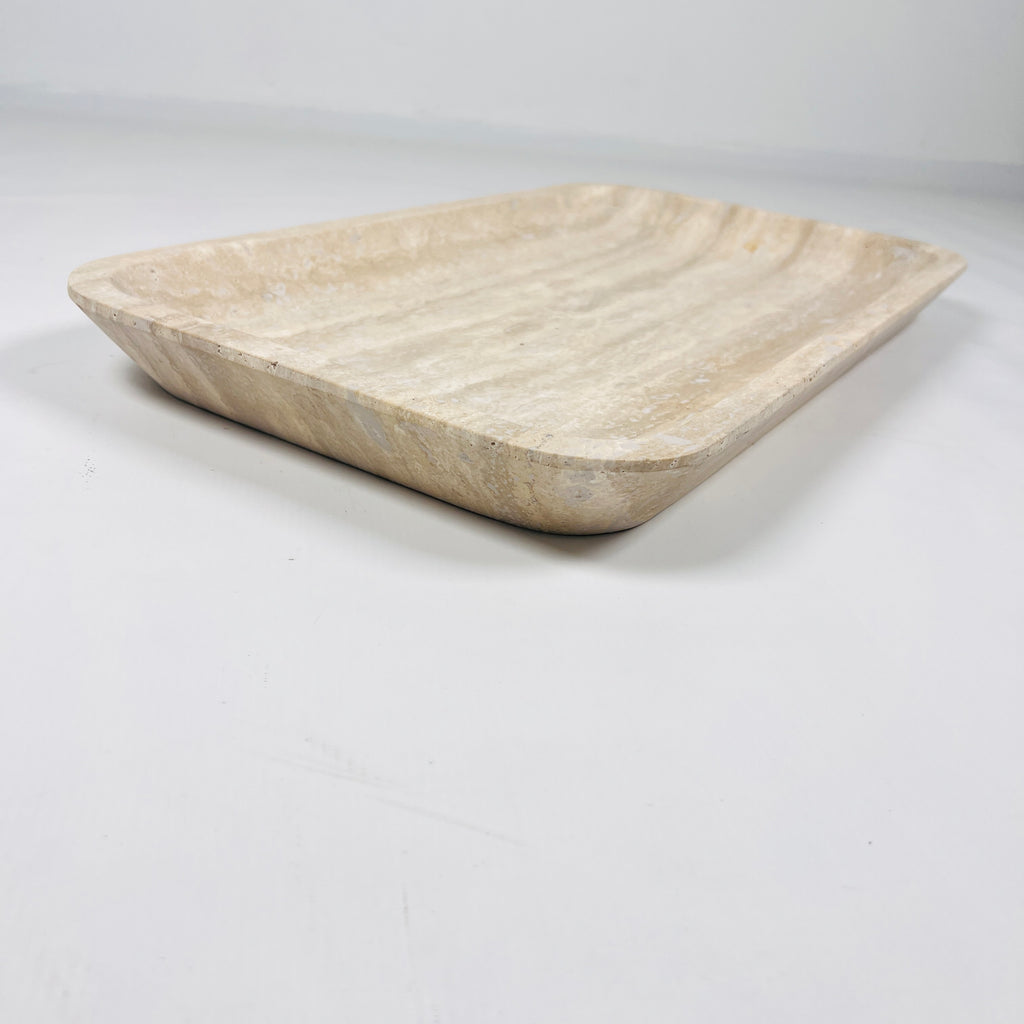 Carlotta Travertine Tray