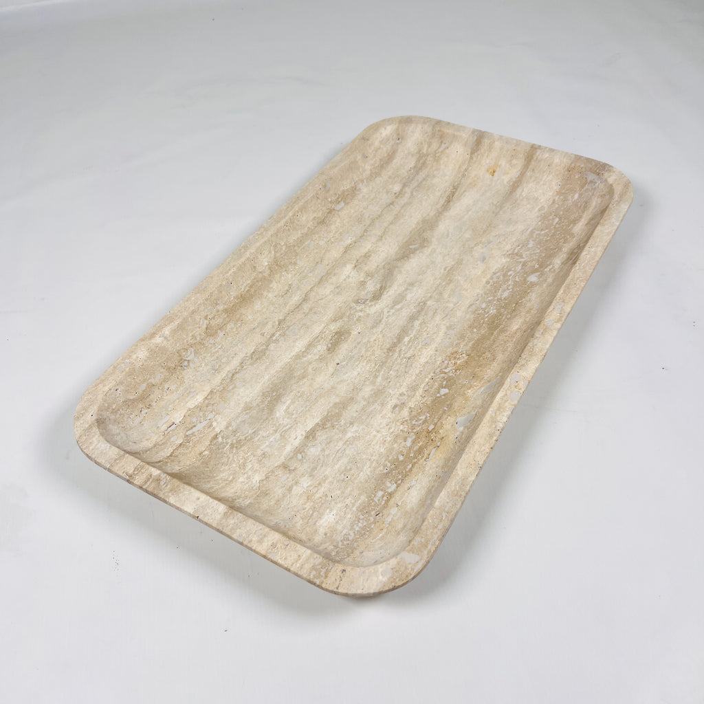 Carlotta Travertine Tray