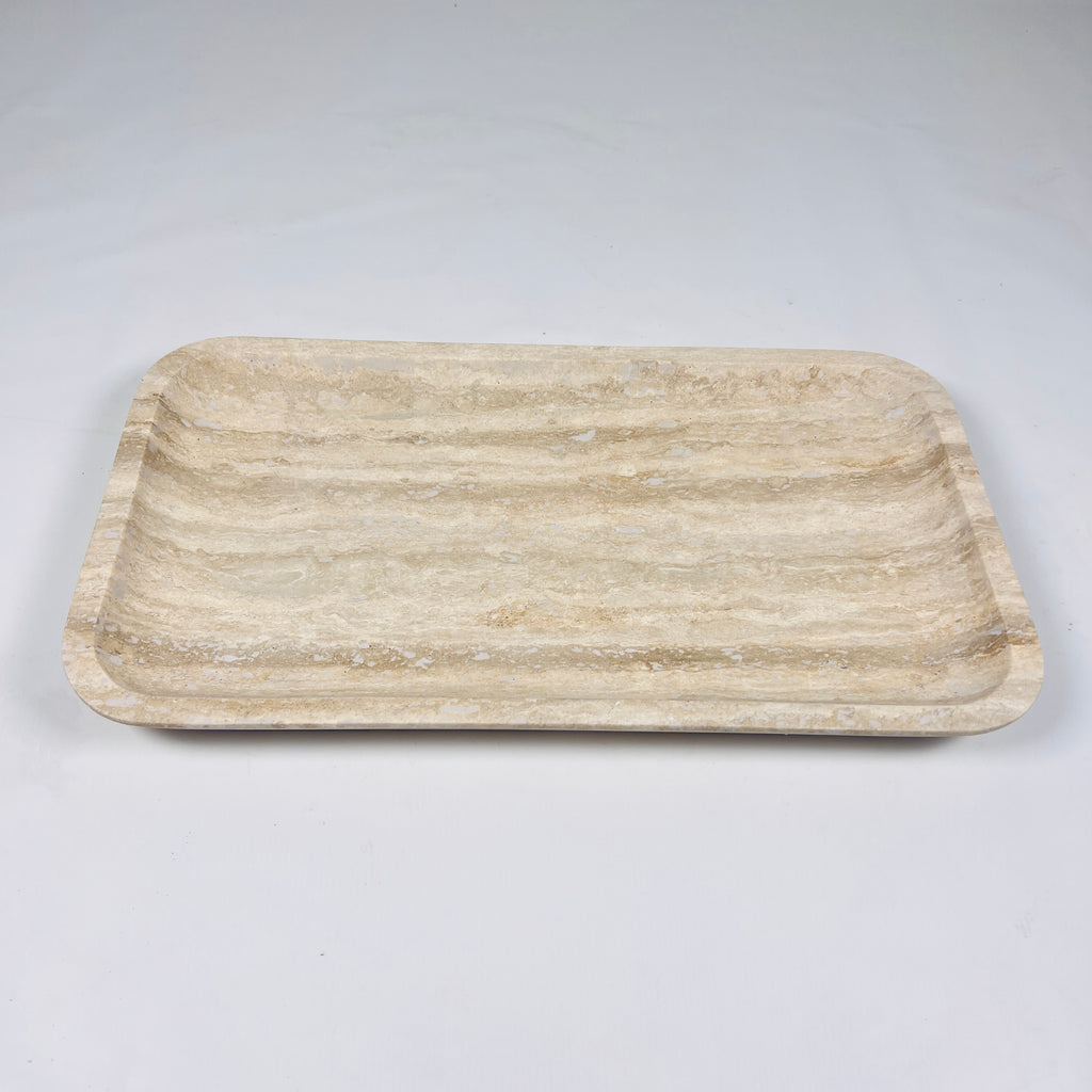 Carlotta Travertine Tray