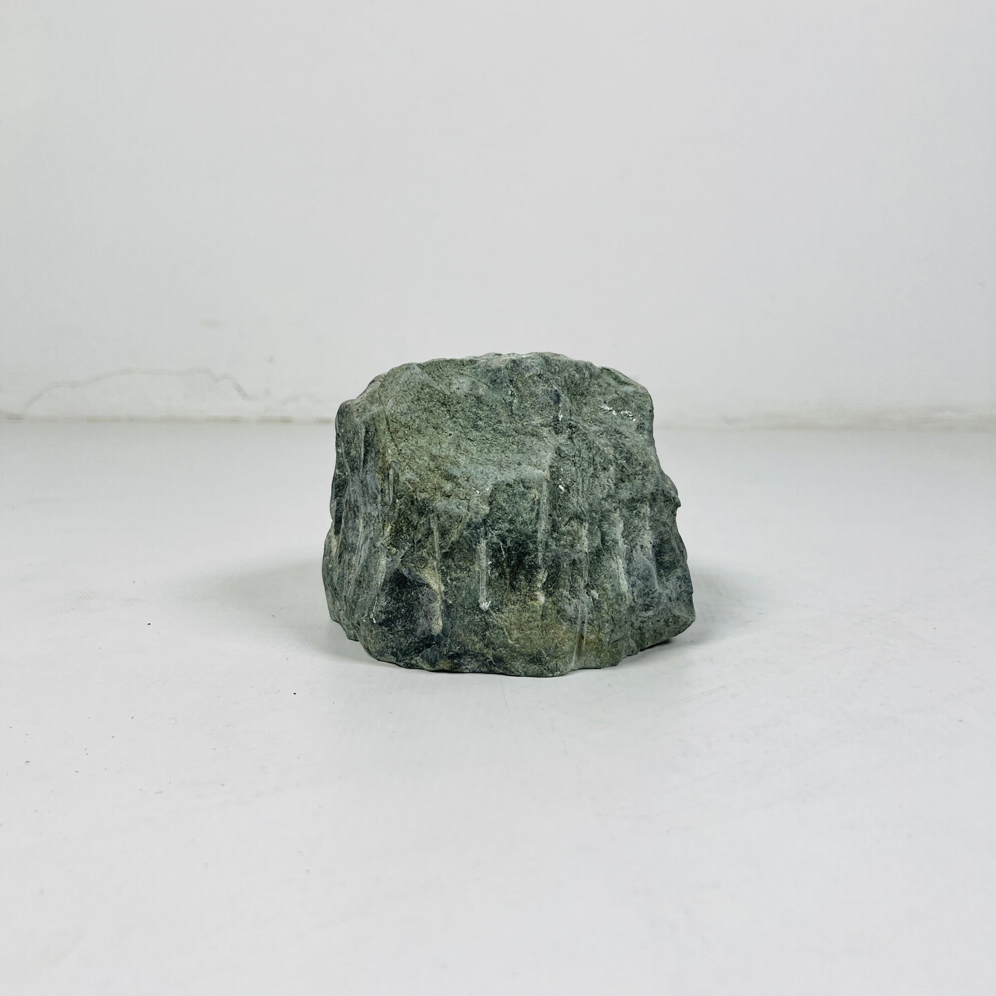Organic Stone Candle Stand - Green