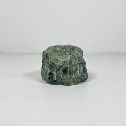 Organic Stone Candle Stand - Green