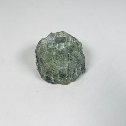 Organic Stone Candle Stand - Green
