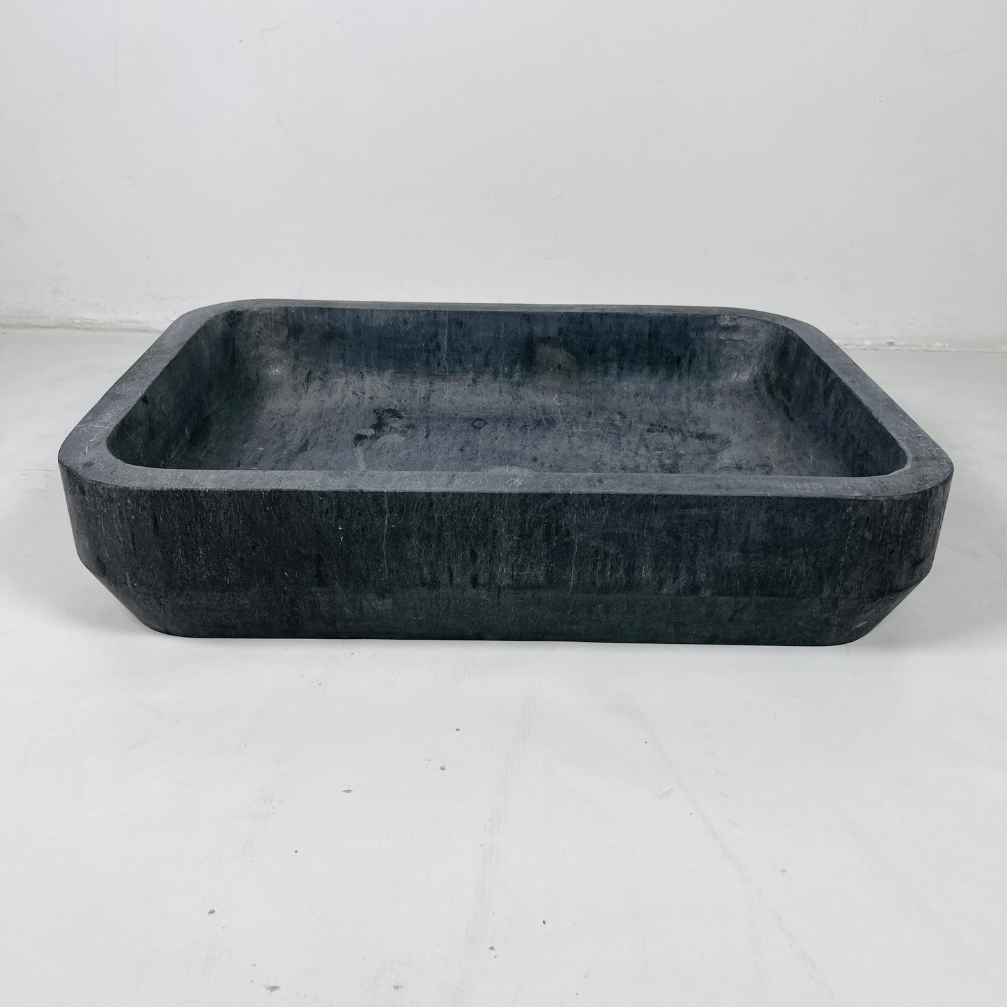 Rounded Rectangle Sink - Matte Black