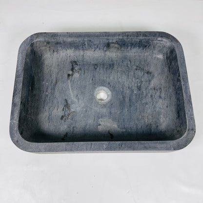 Rounded Rectangle Sink - Matte Black