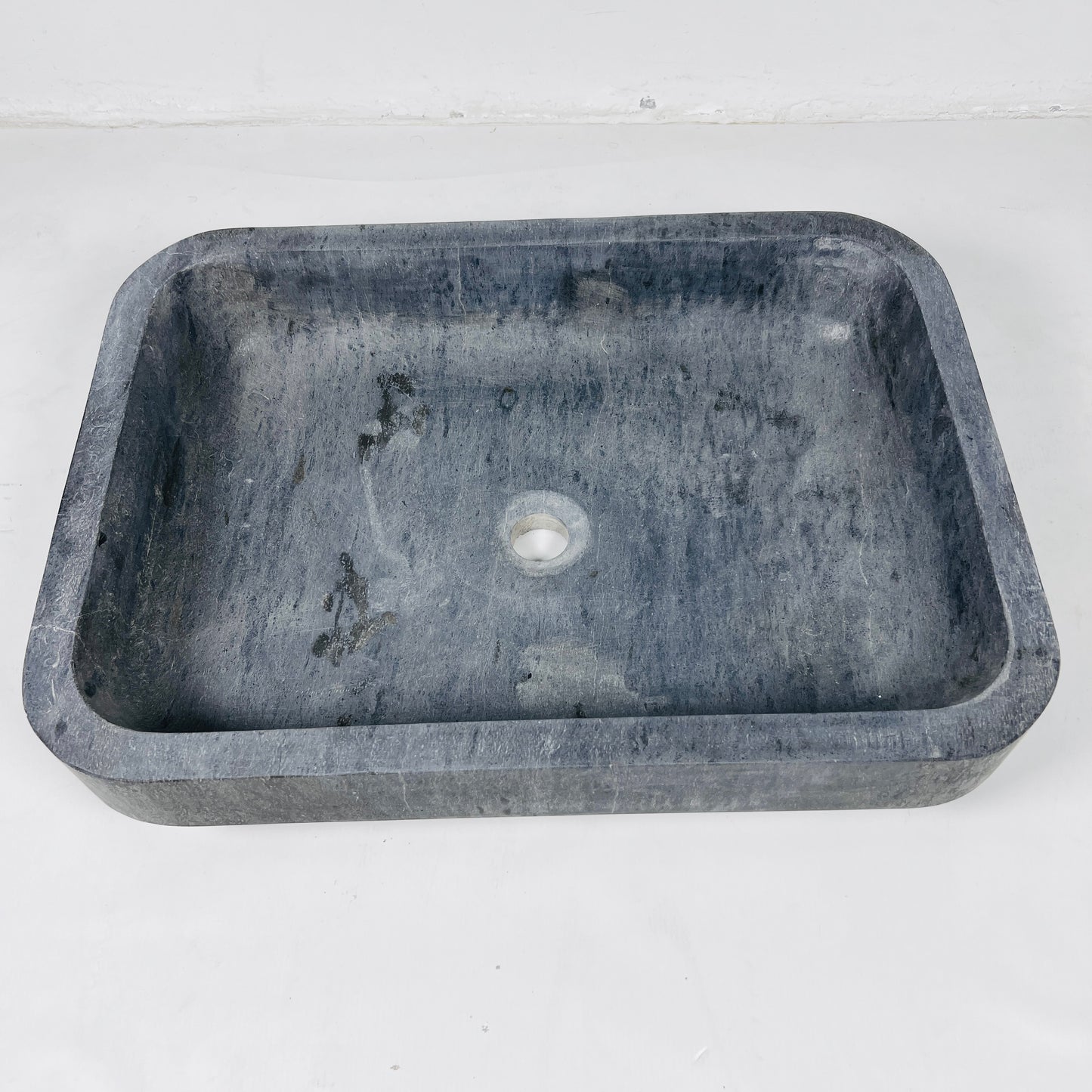 Rounded Rectangle Sink - Matte Black