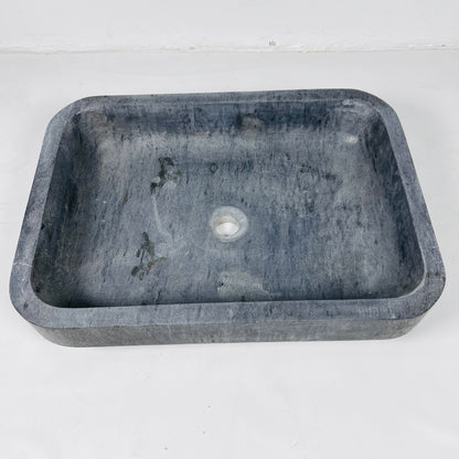 Rounded Rectangle Sink - Matte Black