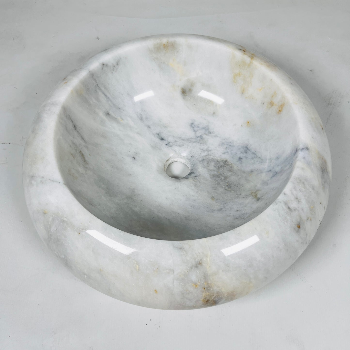 Torus Sink - Cheetah White