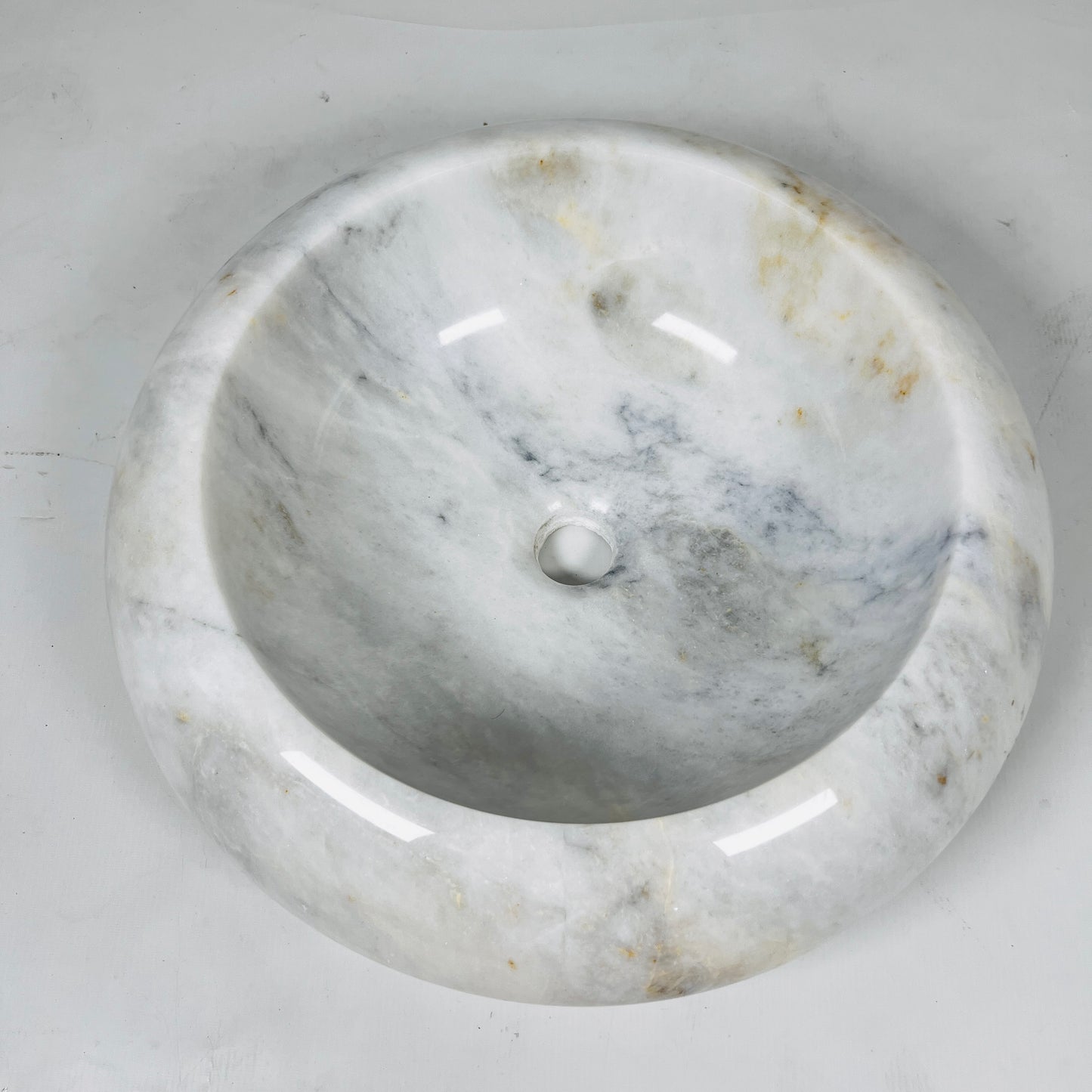 Torus Sink - Cheetah White