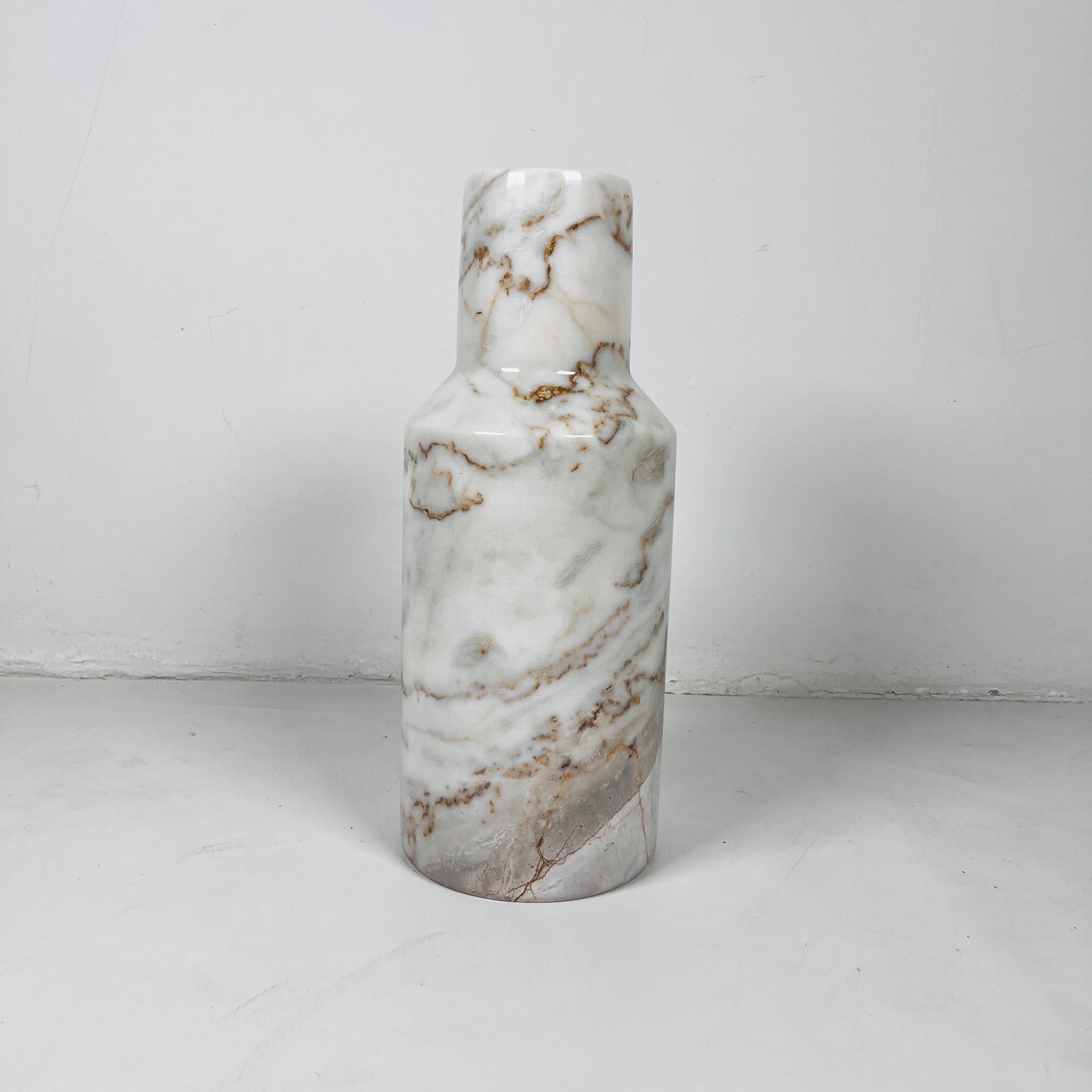 Bottled Vase - Cheetah White