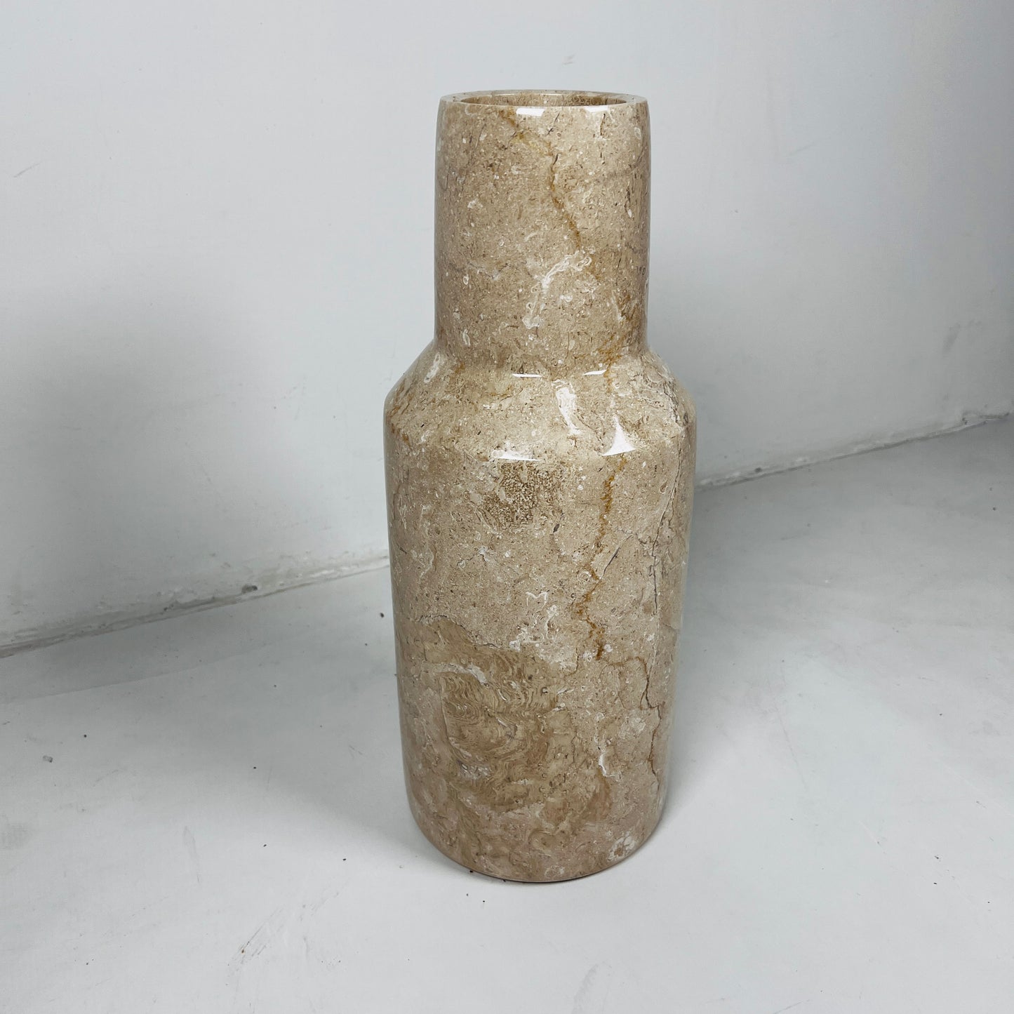 Bottled Vase - Beige