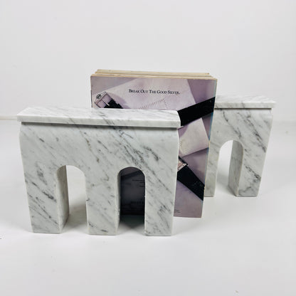 Bridge Bookends Pair - Gray