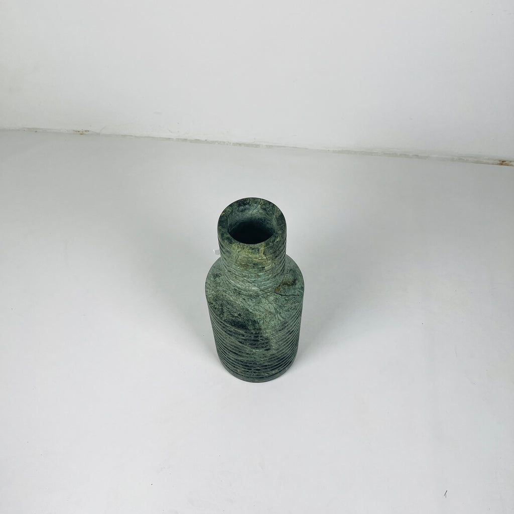 Strata Jungle Green Vase