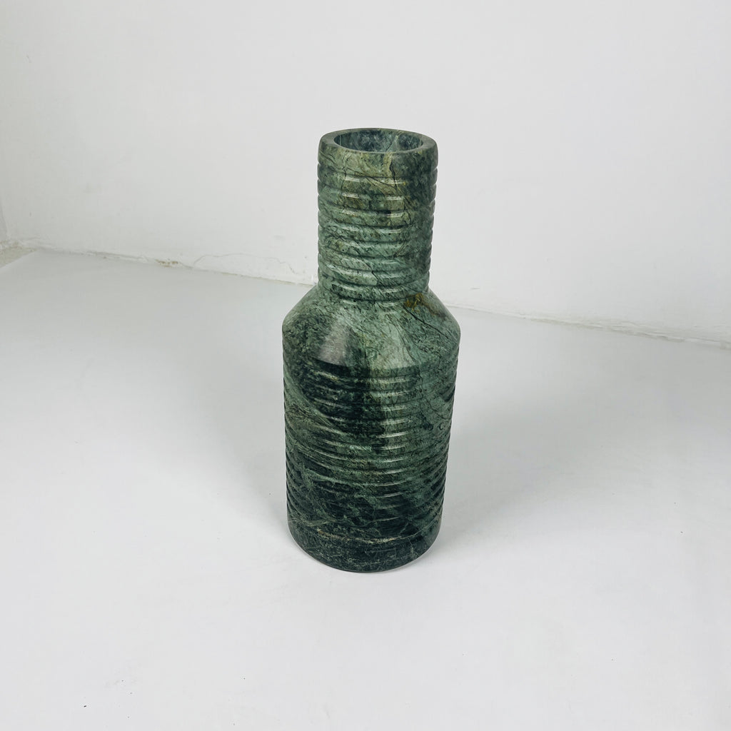 Strata Jungle Green Vase