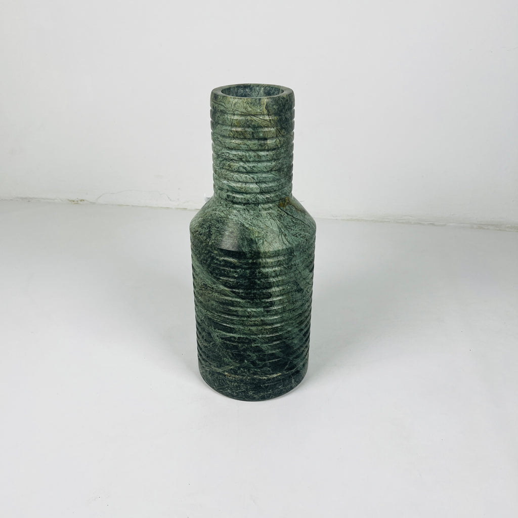 Strata Jungle Green Vase