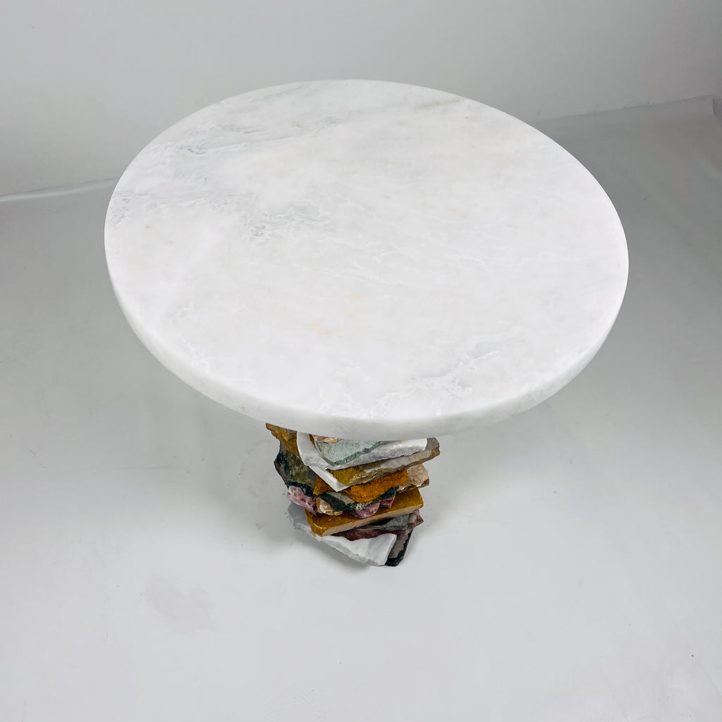 Multi-Layered Marble Table