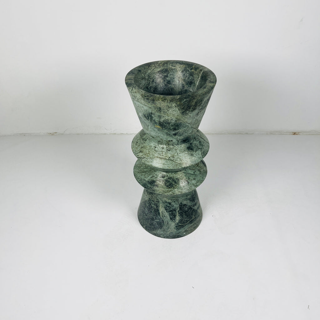 Cascade Jungle Green Vase