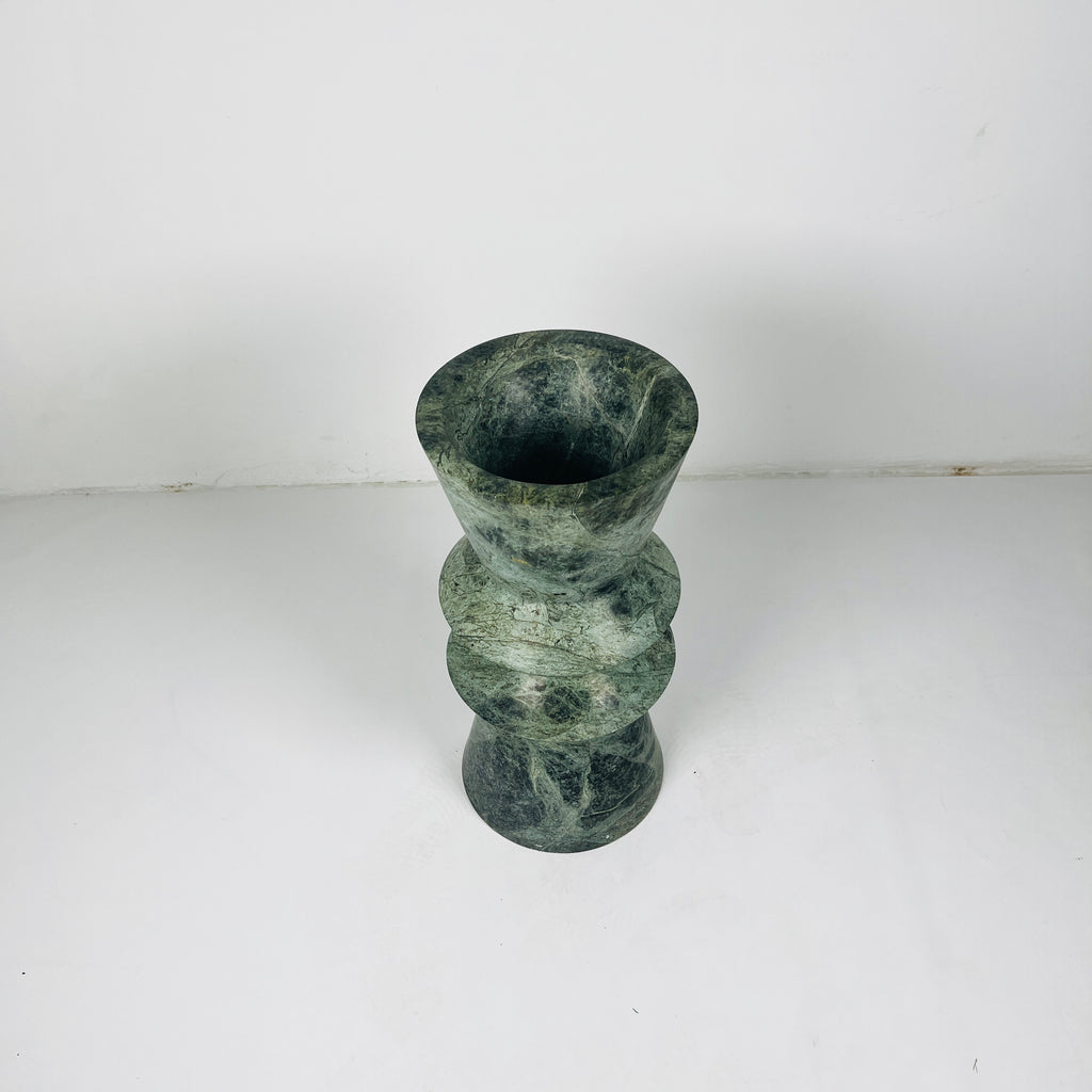 Cascade Jungle Green Vase