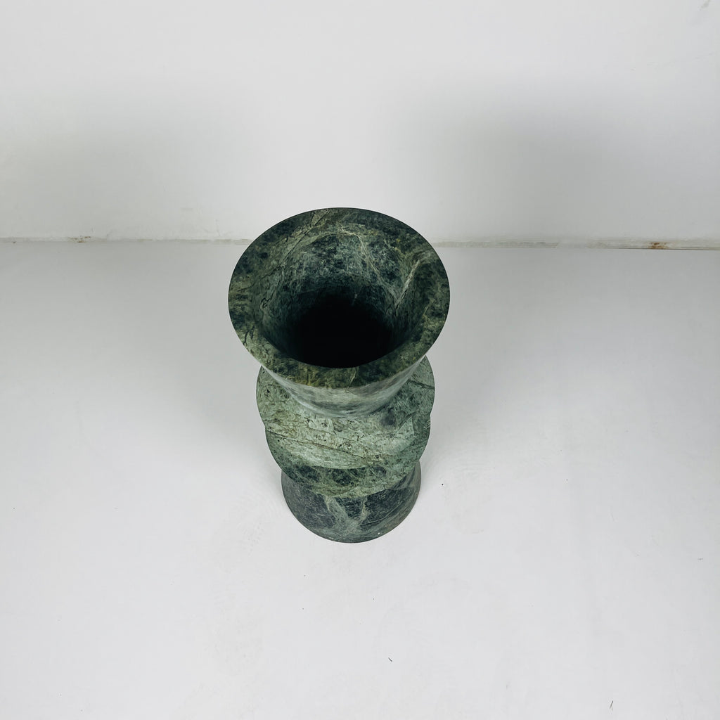 Cascade Jungle Green Vase