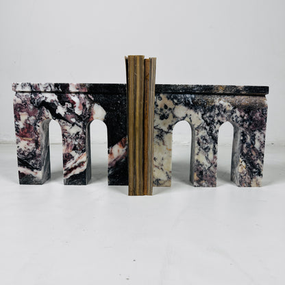 Crest End Book End Pair
