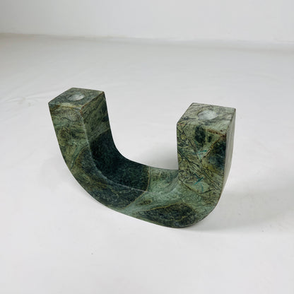 U-Shape Candle Stand - Green