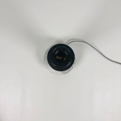 Bulged Striated Lamp - Gray
