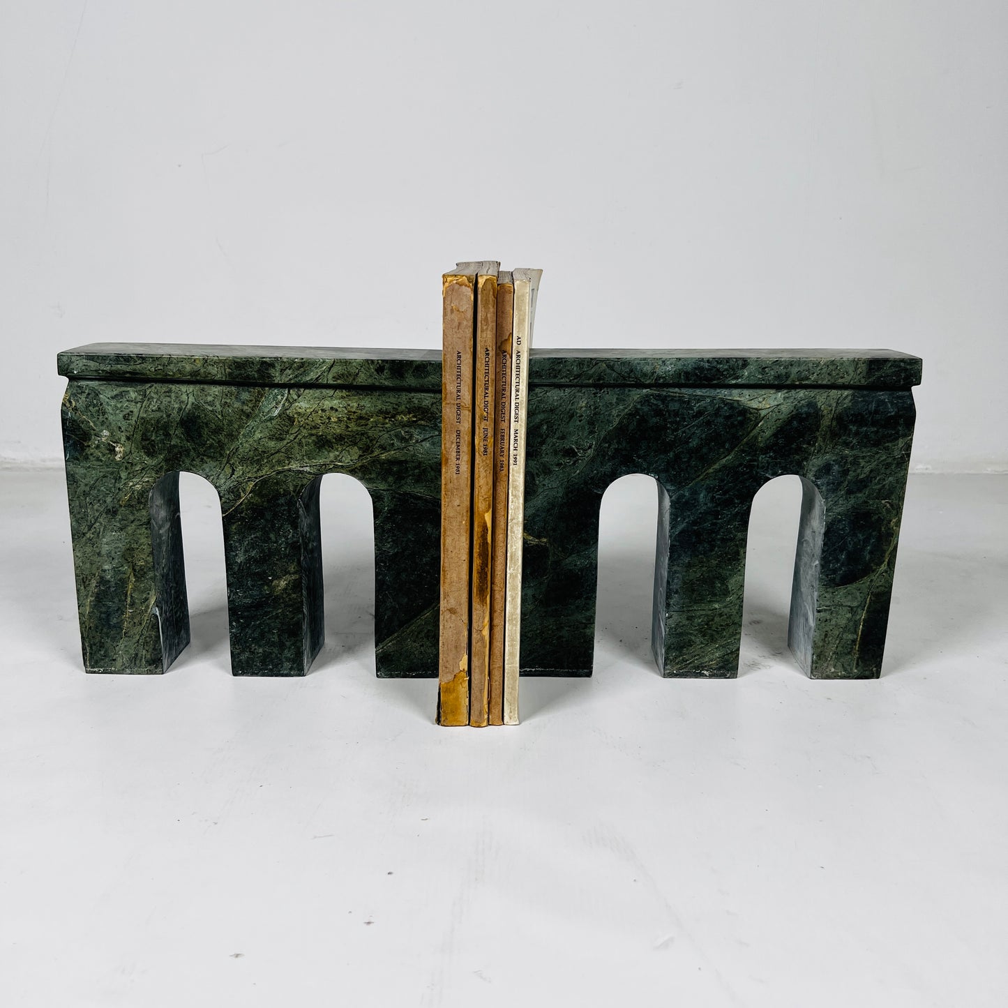 Bridge Bookends Pair - Green