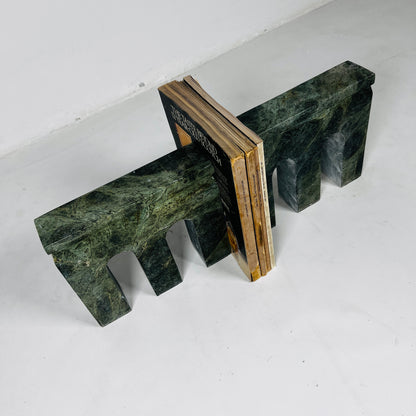 Bridge Bookends Pair - Green