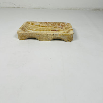 Travertine Luxe Tray