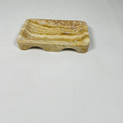Travertine Luxe Tray
