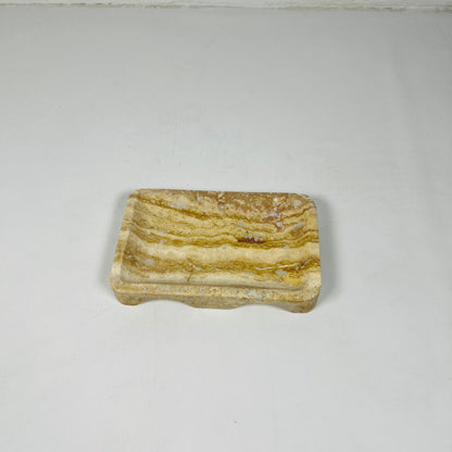 Travertine Luxe Tray