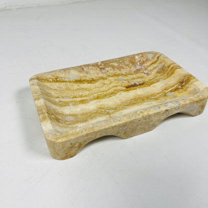Travertine Luxe Tray