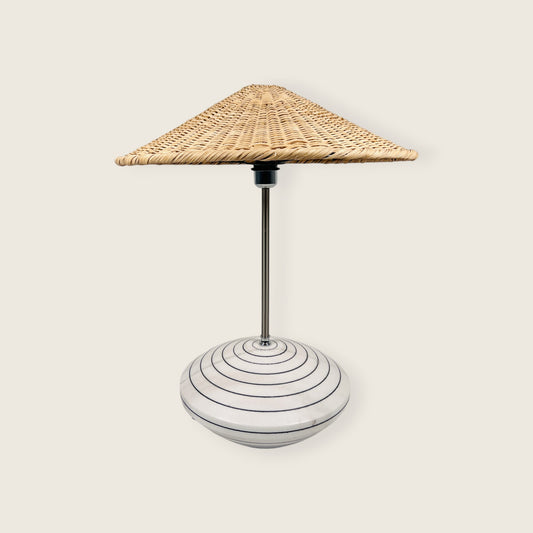 Resort Table Lamp - Pinstripe