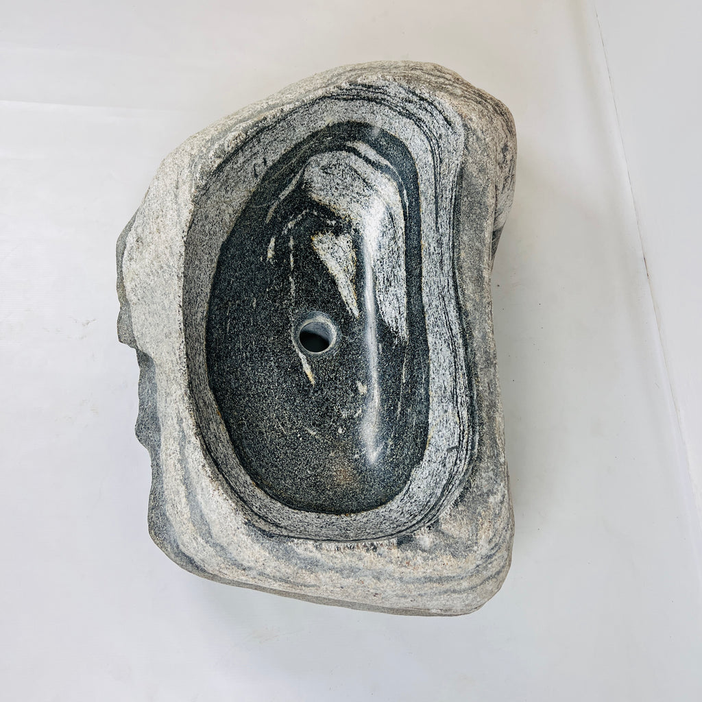 White Current River Stone Sink