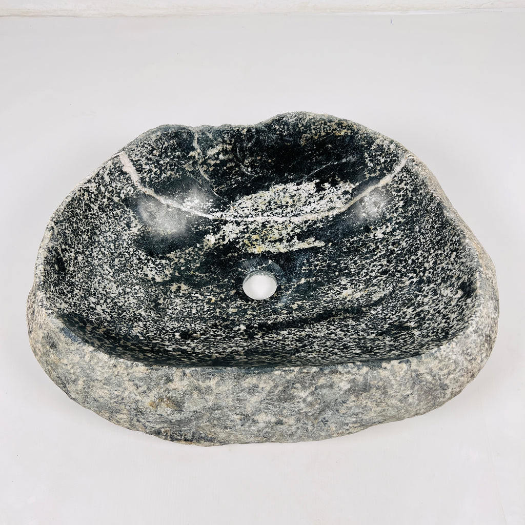 Charcoal River Stone Sink