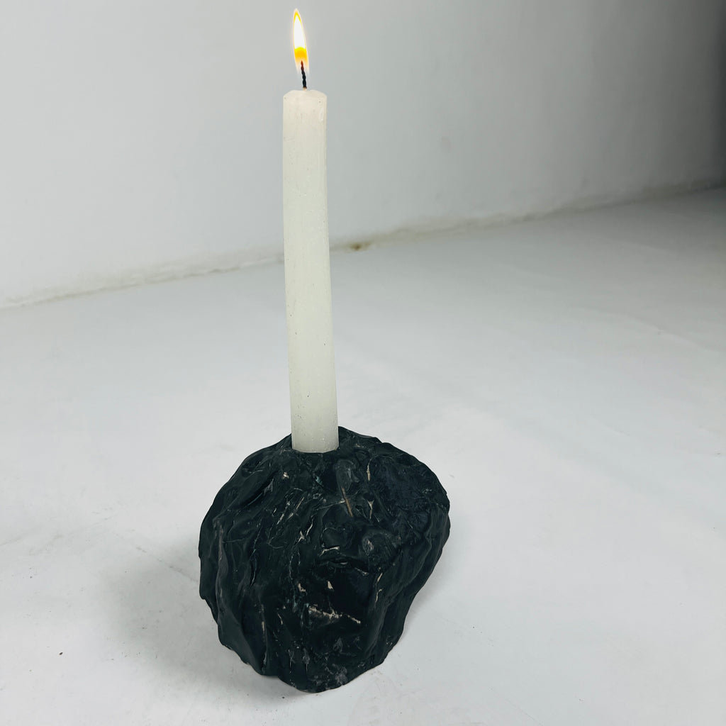 Elemental Taxila Stone Candle Stand