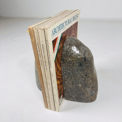 Brown Riverstone Bookend