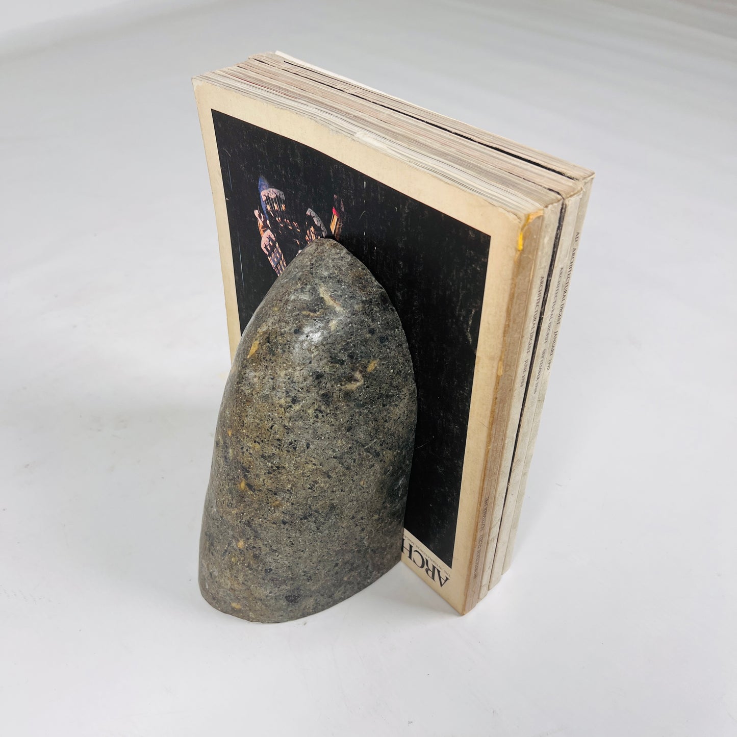Brown Riverstone Bookend