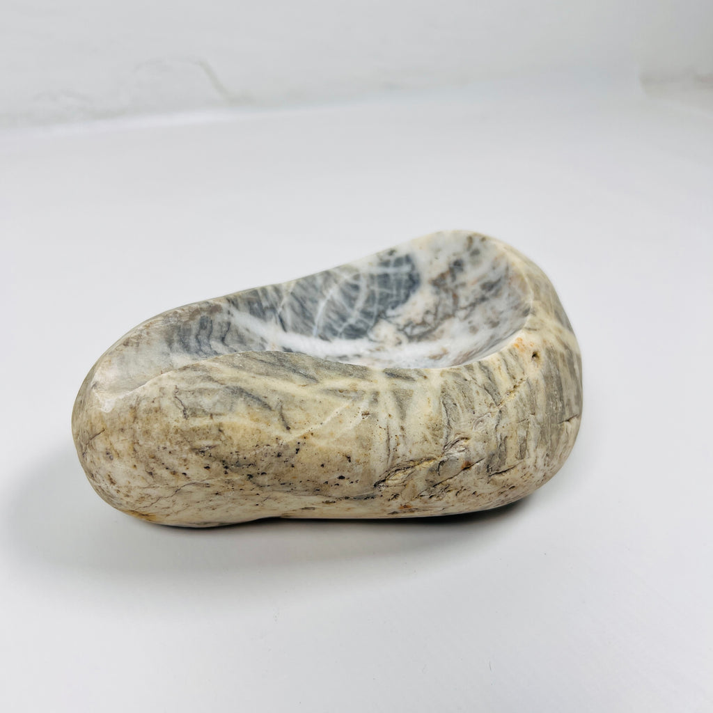 River Stone Grey Webbed Ash Tray