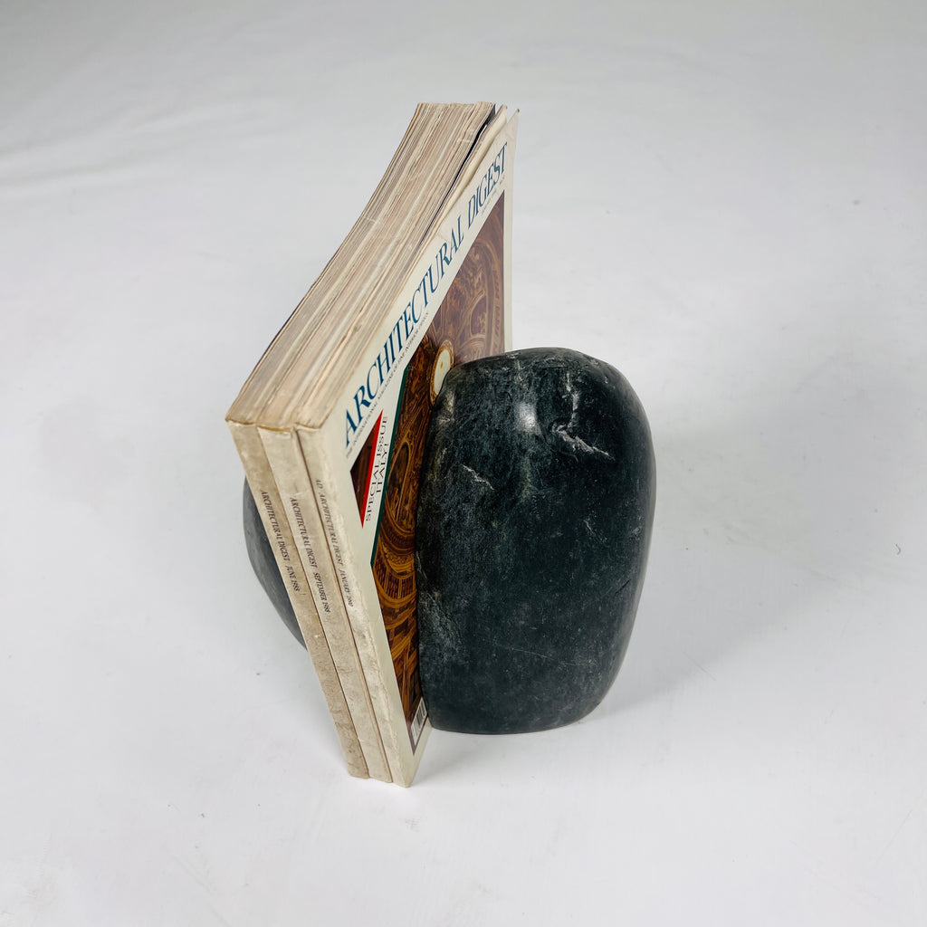 Black Riverstone Bookend