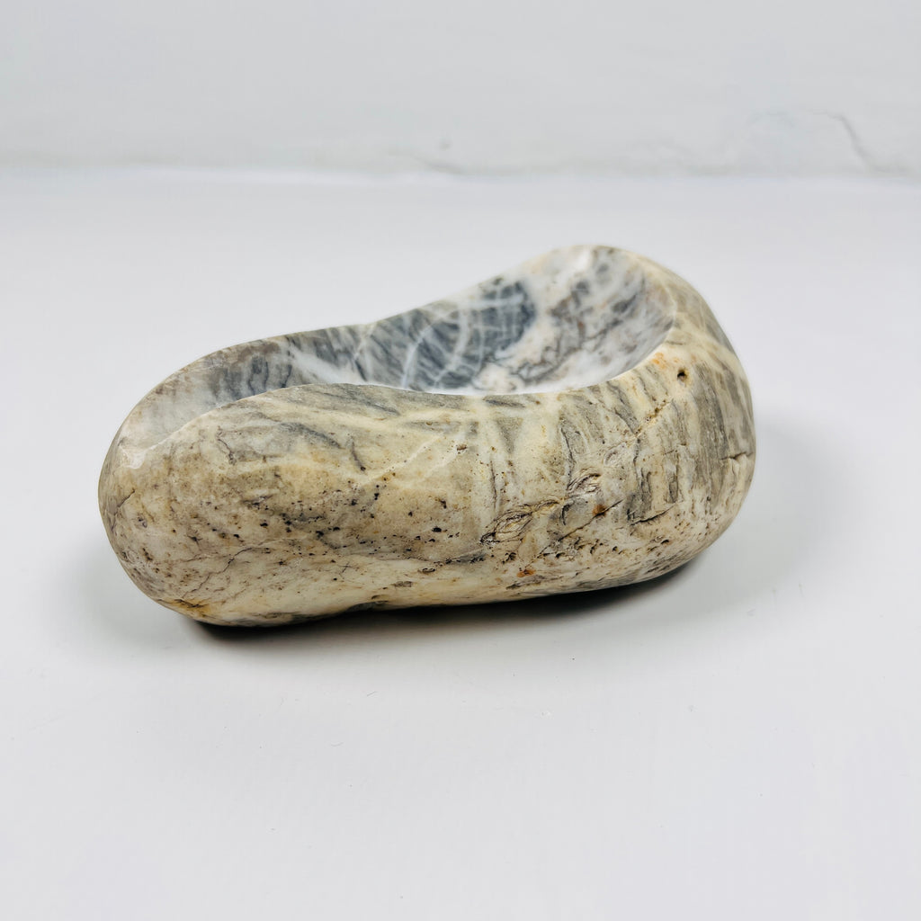 River Stone Grey Webbed Ash Tray