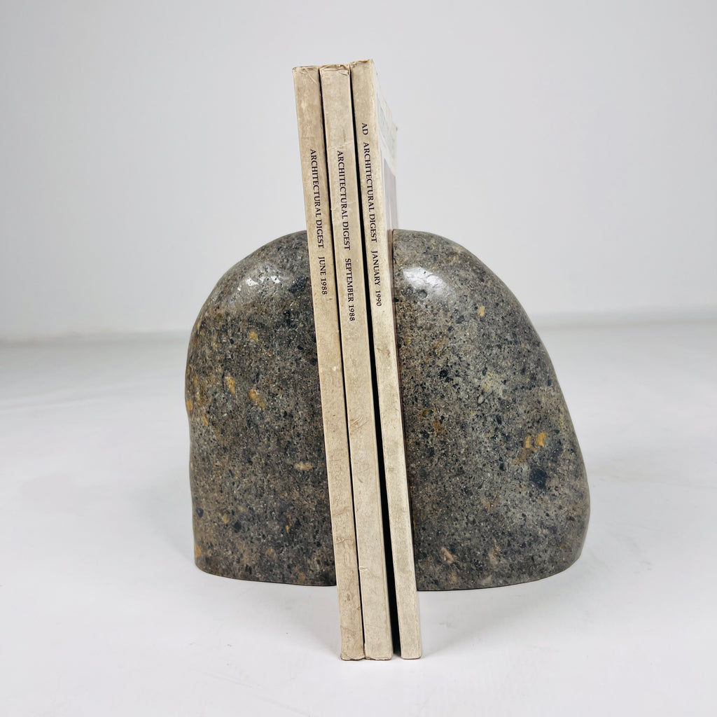 Brown Riverstone Bookend