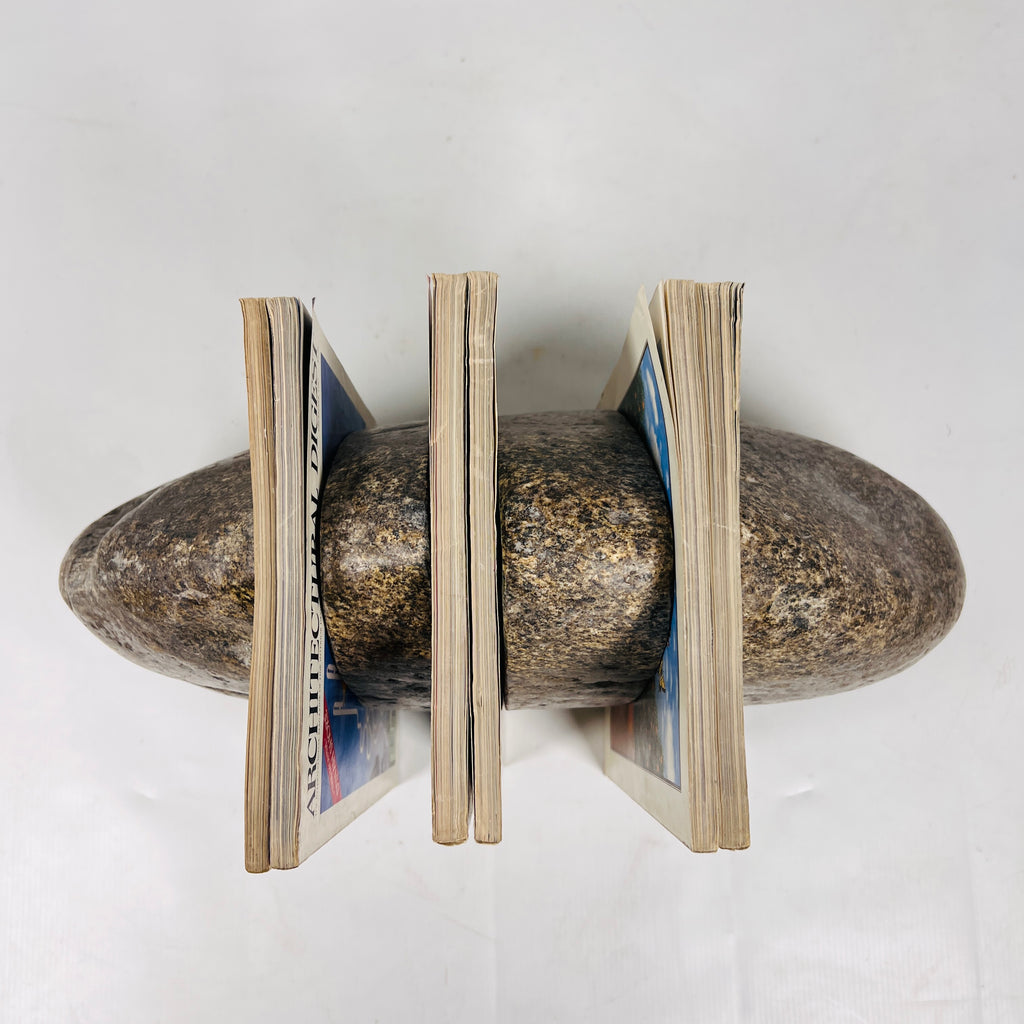 Brown Riverstone Bookend