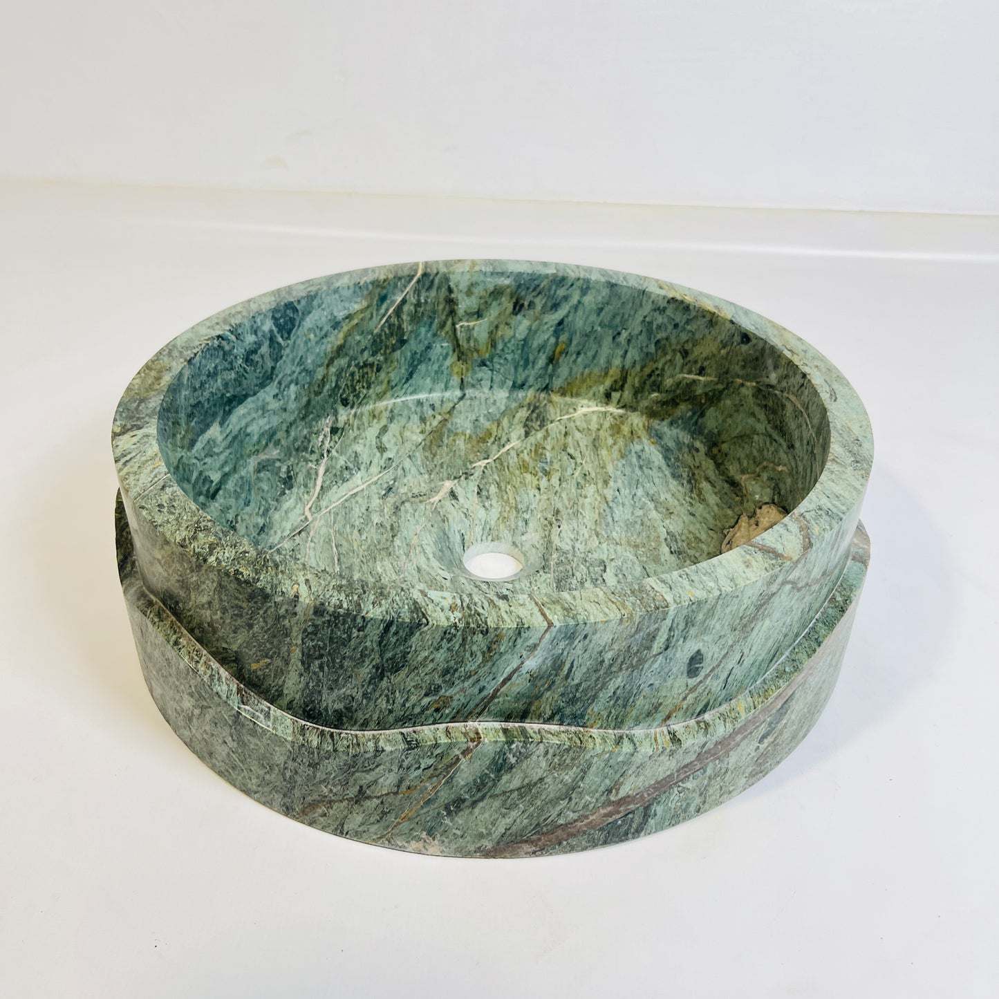 Cascade Stone Sink - Green