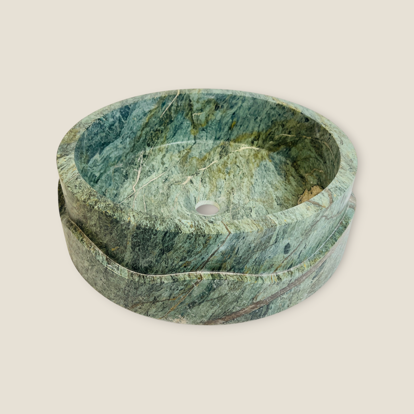 Cascade Stone Sink - Green